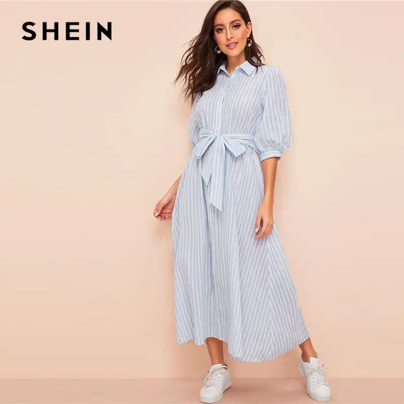 shein shirt dresses