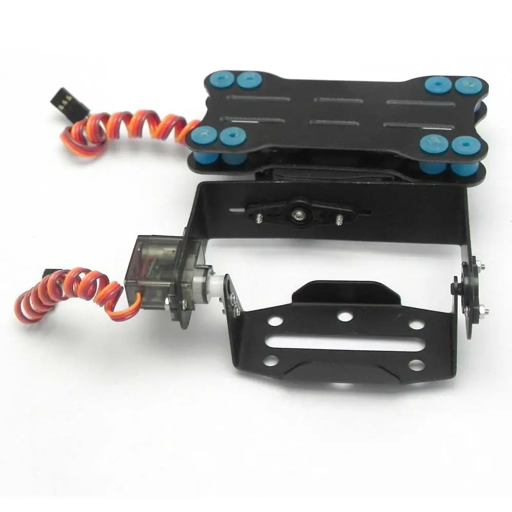 

Universal Stablity 2 Axis PTZ Pan/Tilt Camera Mount for SJ4000 Quadcopter with 2 Servos SG90 SG5010