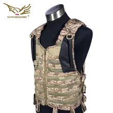 FLYYE FY-VT-C013 1000D водонепроницаемый нейлон Регулируемый Тактический бронежилет, Delta тактические жилеты, армейские военные жилеты
