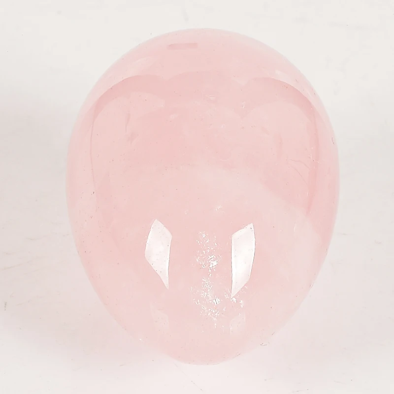 Оригинальные нефритовые яйца Роза кварц просверленные яйцо для тренировки вагины набор Kegel тренажер для мышц натуральный массажный камень