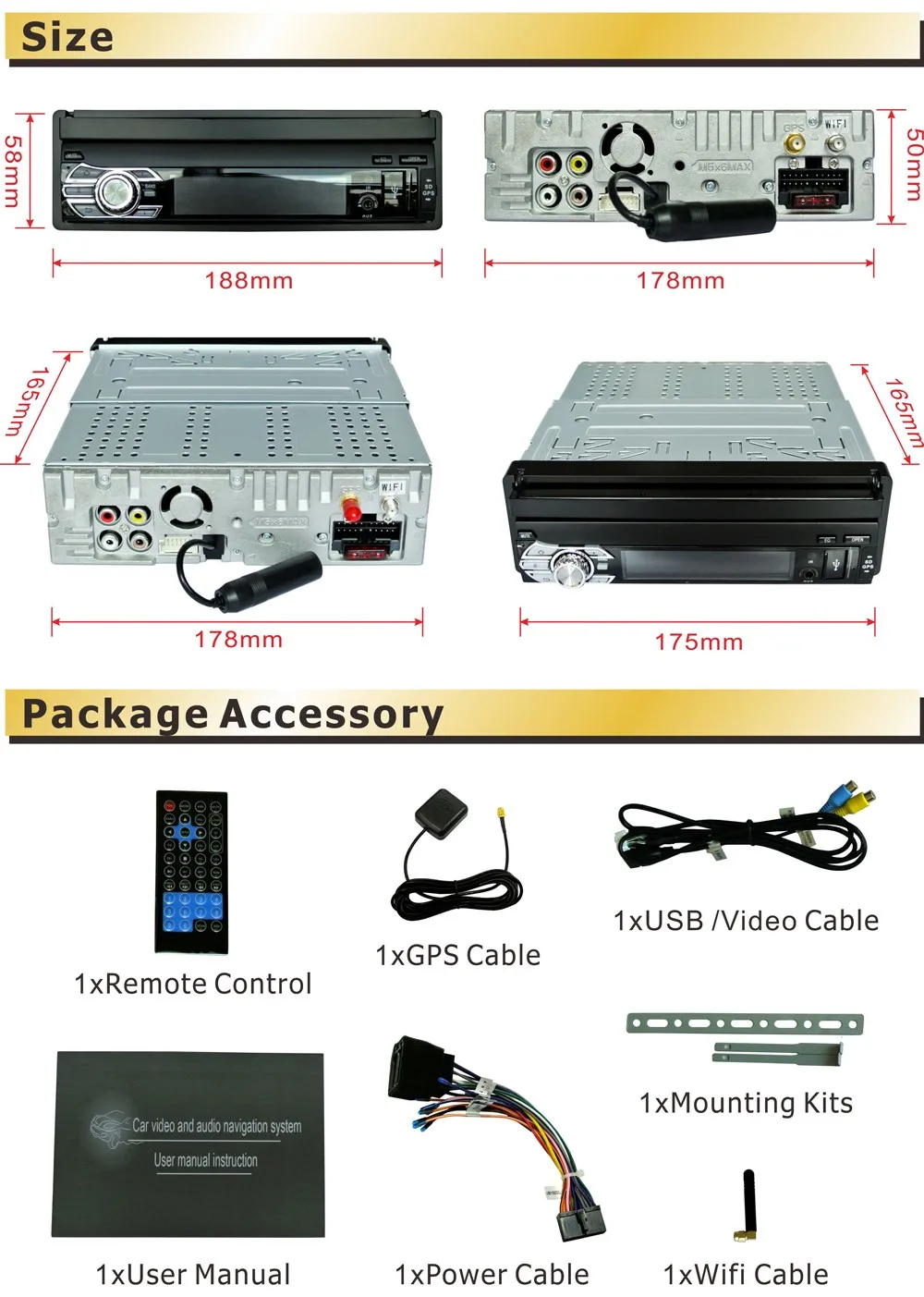 Clearance 7" Capacitive Touch Screen 1Din 1024*600 Android 5.1 Car Radio Stereo Universal For GPS Navigation BT Radio Stereo Audio Player 9 Clearance 7" Capacitive Touch Screen 1Din 1024*600 Android 5.1 Car Radio Stereo Universal For GPS Navigation BT Radio Stereo Audio Player 9