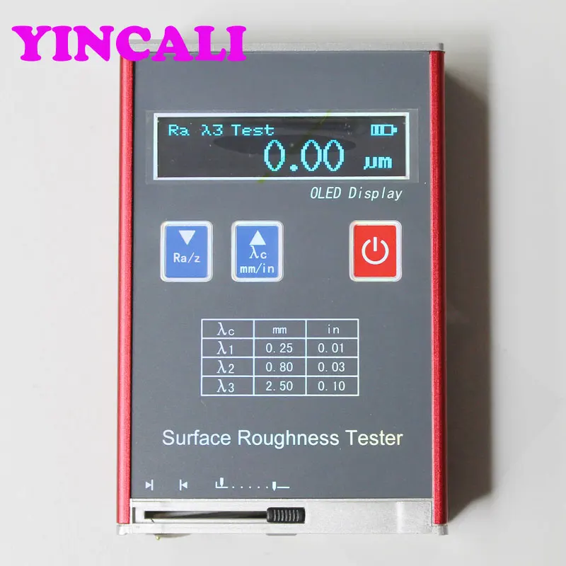 

High Precision Portable Roughness Tester YRT100 Measurement Range Ra 0.05~10.0, Rz 0.1~50, Surface Roughness Tester