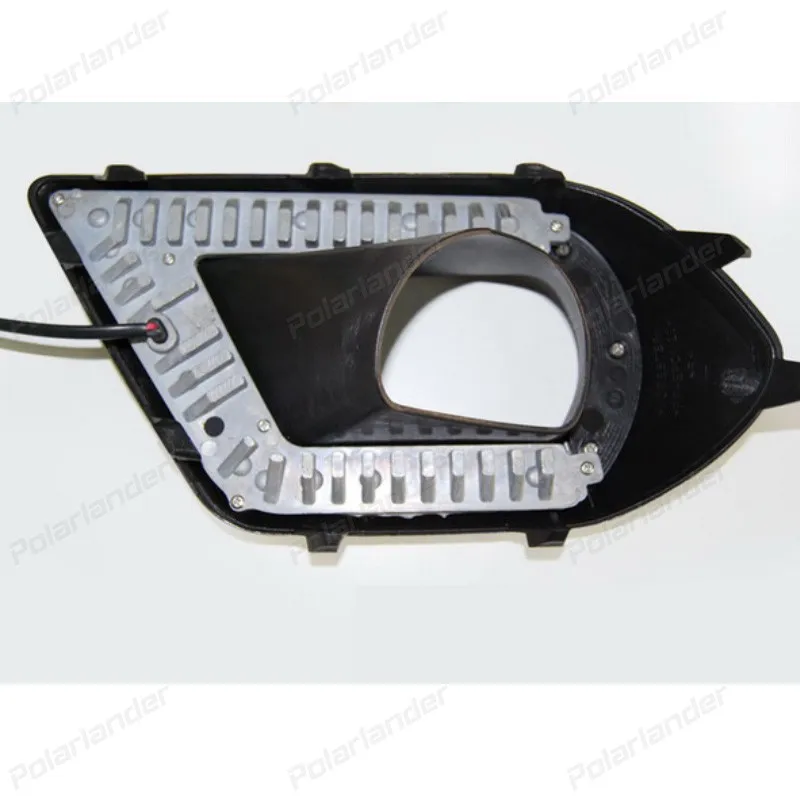 

Hot sales DRL Daytime Running Lights for S/UBARU F/orester 2013-2015 Dimming style Relay Car Led light top Quality
