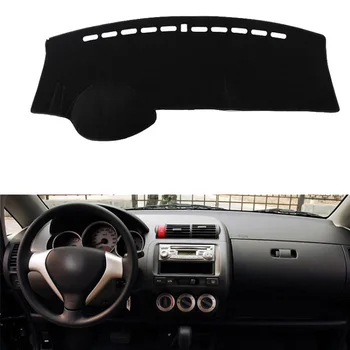 

For Honda Fit Jazz 2004-2007 Dashboard Cover Mat Dash Pad Anti-UV Sun Shade Auto Instrument Cover Carpet Car Styling Accessories