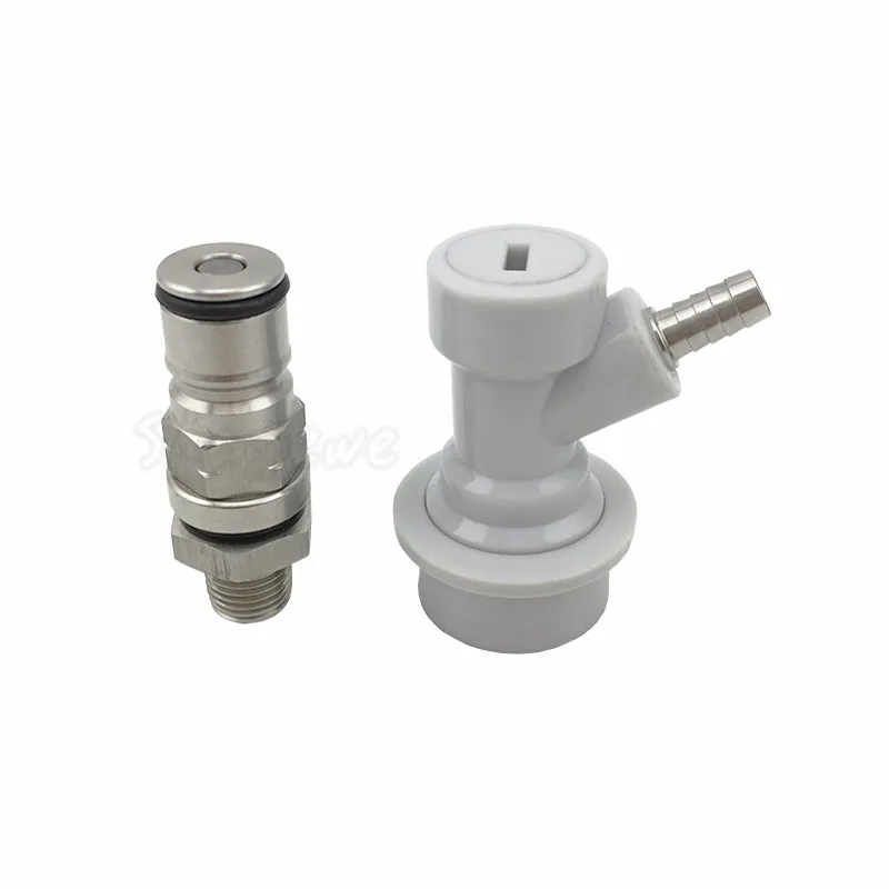 1932-18 Ball Lock Post with 14inch NPT Bulkhead - Liquid and Gas kit with Ball Lock Quick Disconnect (5)