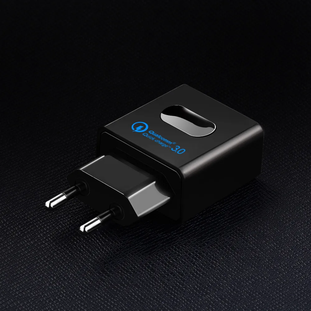 USB Charger Quick Charge 3.0 Fast Charger QC3.0 QC2.0 USB Adapter 18W Portable Wall Charger for Mobile Phone Chargers 09