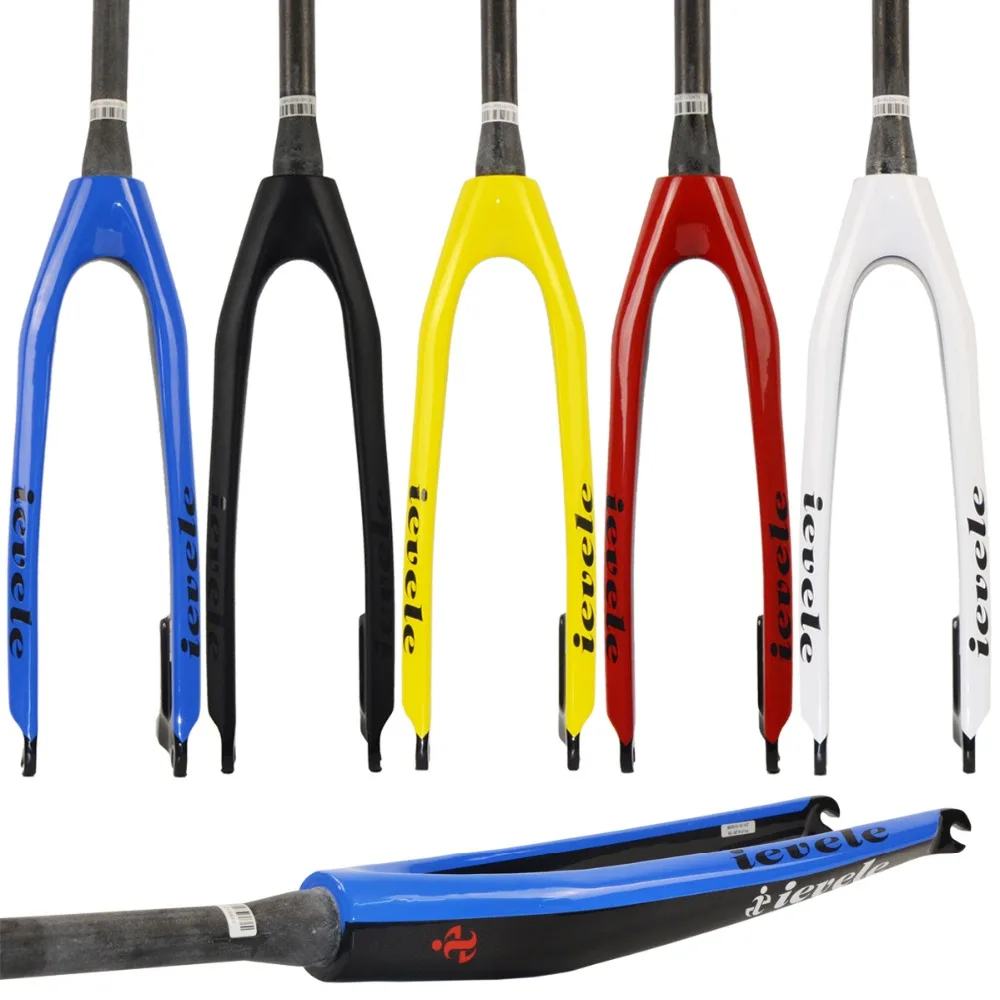 ievele Mountain bike carbon fiber front fork bicycle 26ER / 27.5ER