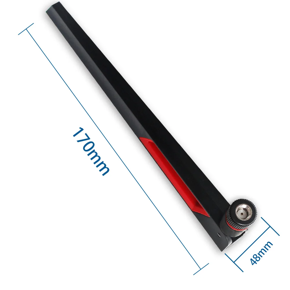 Dlenp 2pcs 2,4G 5G 5,8G wifi двойная антенна 12dBi антенна для wifi роутера SMA разъем(pin