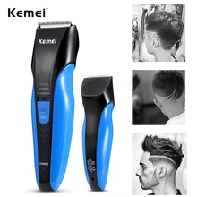 Kemei Профессиональная Мужская электрическая машинка для стрижки волос перезаряжаемая машинка для стрижки волос Длина Регулируемая машинка для стрижки волос для стрижки D38