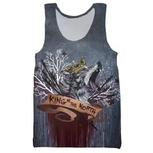 King queen в Северном Объёмный рисунок(3D-принт) унисекс на бретелях модная мужская прохладное лето на бретелях выработать мужские женские Топы Холтер на бретелях