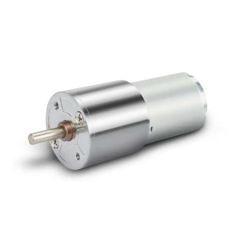 

24V DC Motor 20RPM Micro Gear Motor Box 28mm Diameter Speed Reduction Electric Gearbox Central Output Shaft High Torque