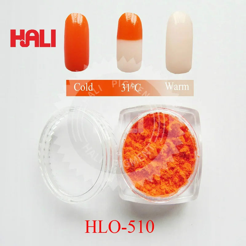 Thermochromic Pigment Thermal Color Change Temperature Powder 26colors