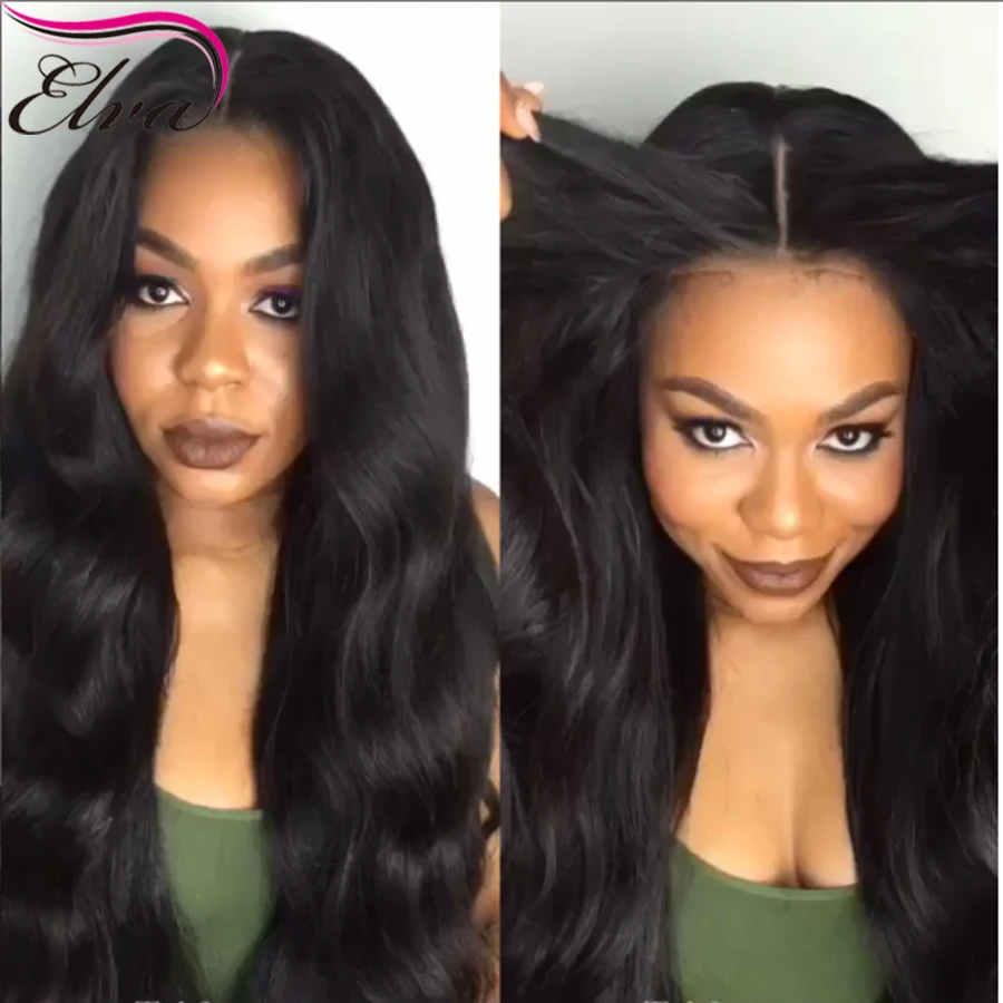 

Full Lace Brazilian Human Hair Wigs For Black Women Body Wave Virgin Hair Wig Glueless Lace Front Human Hair Wigs With Baby Hair