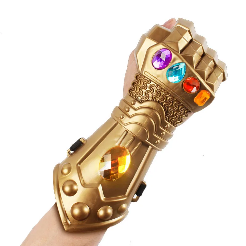 

Avengers 3 Infinity War Thanos Weapon Infinity Gloves Gem Halloween Carnival Cosplay Dress up Props