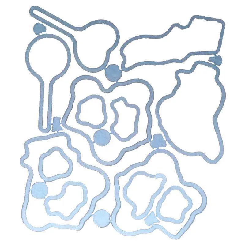 

elephant transparent Clear Stamp and Metal Cutting Die FOR Scrapbooking/Card Making/ DIY Photo Album Decoration