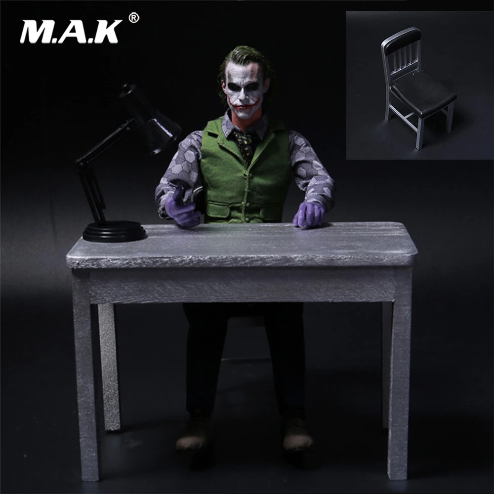 1/6 Scale Figure Scene Accessories Furniture Model Table and Lamp Set Model For 12'' Action Figure