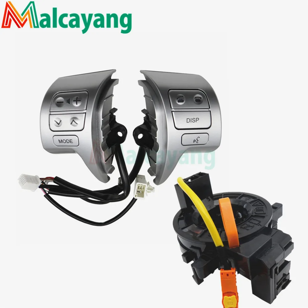 

Car Styling 84250-02200 Buttons Bluetooth Phone Steering Wheel Audio Control Button with cable For Toyota Corolla ZRE15 07-10