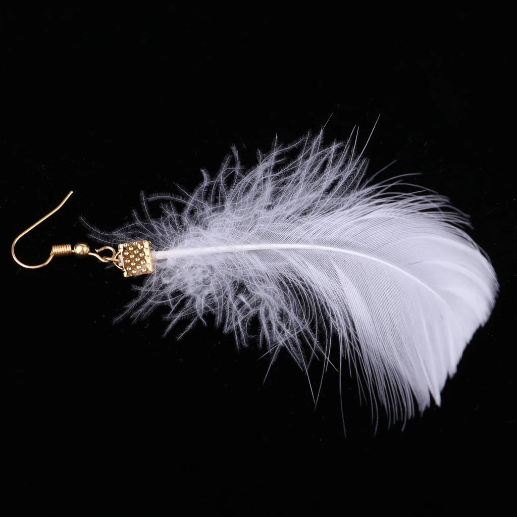 1 PCS Beautiful And Light Doll Accessory Feather Earrings For 1/6 BJD Blythe Dolls