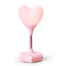 Любовное сердечка, шар светодиодный ночник для зарядки детей настольная лампа Беспроводная спальня для чтения светодиодное освещение