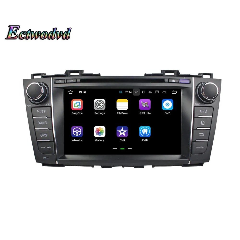 Perfect Ectwodvd Octa Core 4G RAM 64G ROM Android 9.0 Car Multimedia DVD Player GPS HeadUnit For Mazda 5 2009-2012 Premacy 2009-2012 15