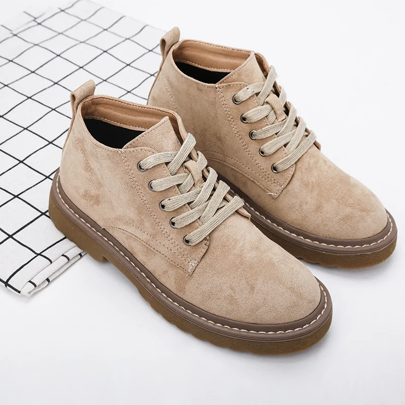 

2018 autumn new fashion simple solid color casual shoes women retro trend comfortable wild flat shoes