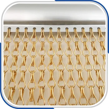 

Double Chain link Aluminum fly screen