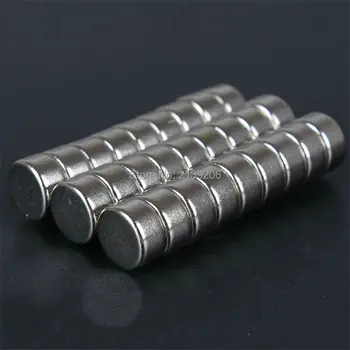 

50PCS D10mm*5mm pull force 1.8KG strong neodymium NdFeB permanent magnet