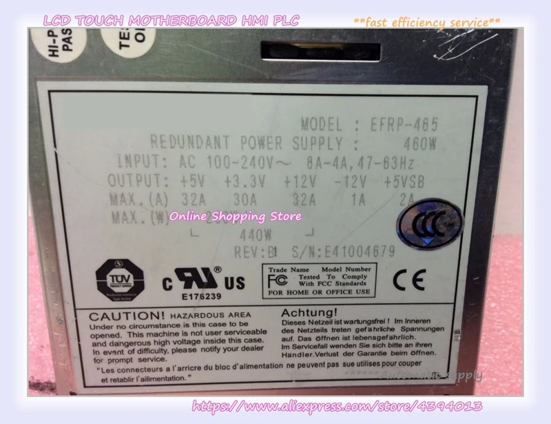 For EFRP-465 460W Disk Array Storage Redundant Power Supply | Обустройство дома