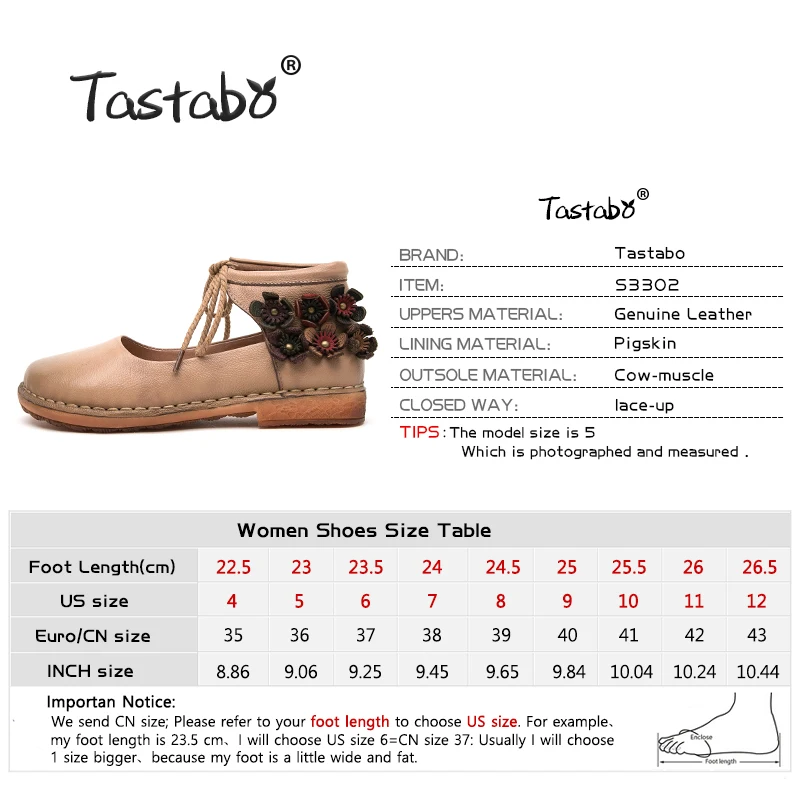 Tastabo/кожаная обувь с мягкой подошвой; удобная женская обувь; женская обувь на плоской подошве; простые тонкие туфли с надписью