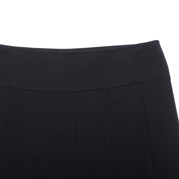 S-7XL осенне-зимняя юбка для женщин среднего возраста, стразы размера плюс, тонкая юбка с высокой талией, Длинная женская трапециевидная плиссированная юбка 7XL