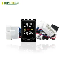 Автомобильный OBD TPMS монитор давления в шинах Система безопасности сигнализация блок для Toyota Alphard Rav4 Siena