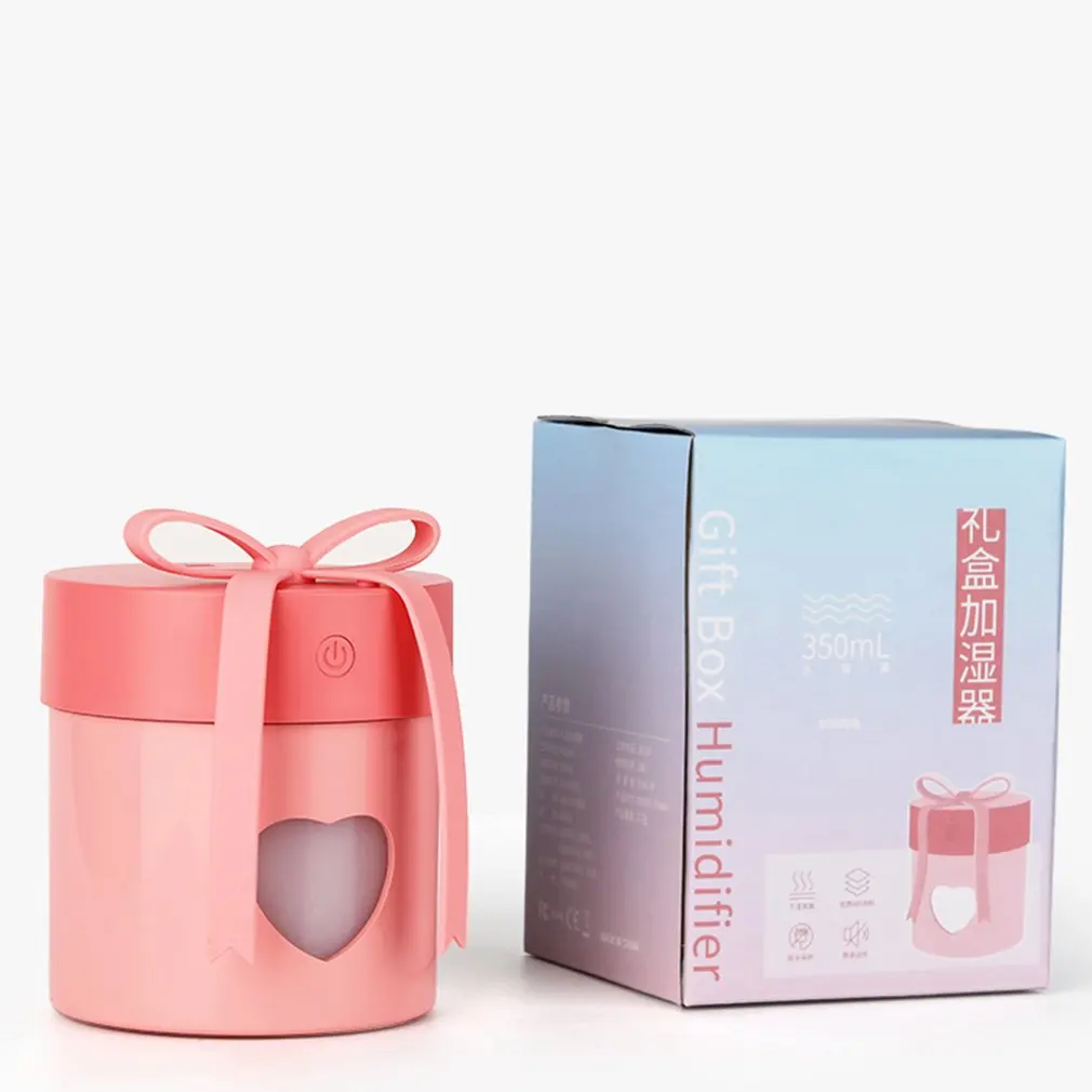 

3-in-1 USB Air Humidifier Essential Oil Diffuser LED Night Lamp Mini Portable Desk Humidifier for Home Office