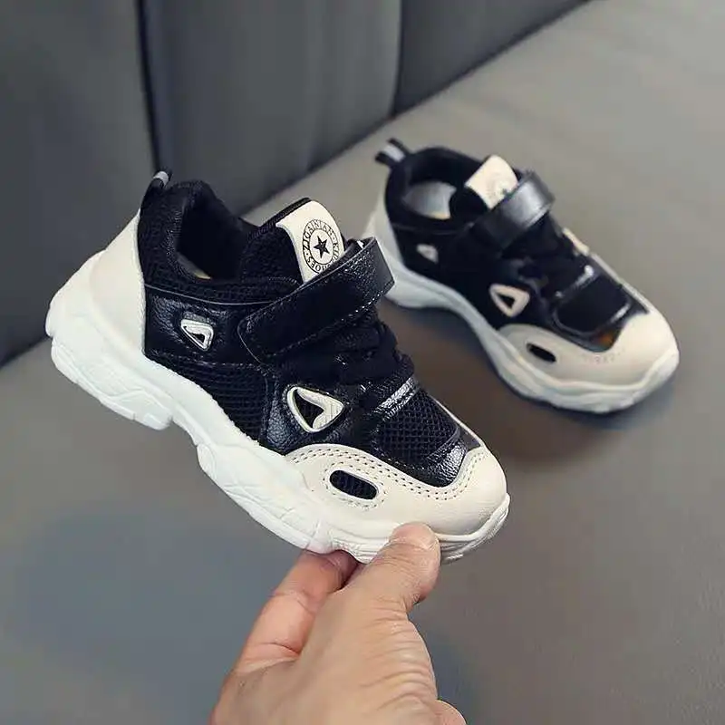 

2019 New Comfortable Children Shoes new fashionable net breathable leisure sports running shoes for girlsshoes for boys