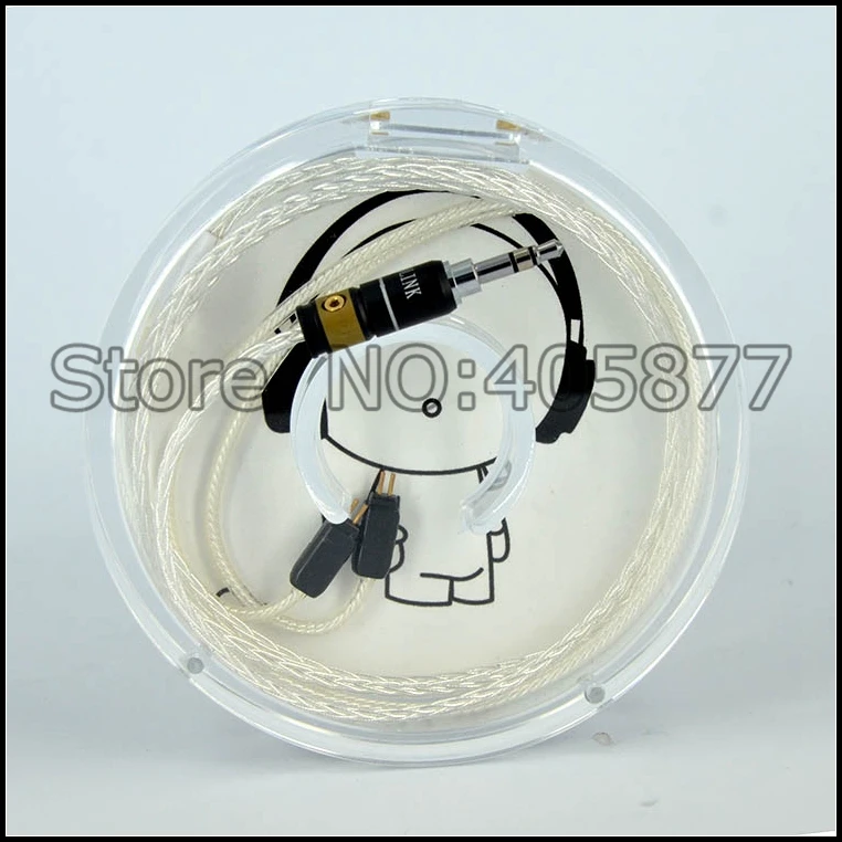 Hi End silver plated Westone W4R UM3X ES3 ES5 headphone cable Westone audio cable extension headphone update cable