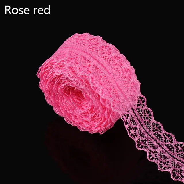 Buy 10 Yards Beautiful Lace Ribbon 30MM Wide Colorful