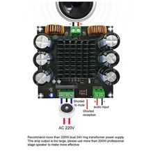 XH-M253 TDA8954TH Core BTL Mono Placa De Amplificador de Potência Digital de Alta Potência Modo de Nível Febre 420 W