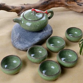 Promotion Elegant Chinese Ceramic cups Genuine Kung Fu Tea Set Chinaware tea set Teapot Tea Cup