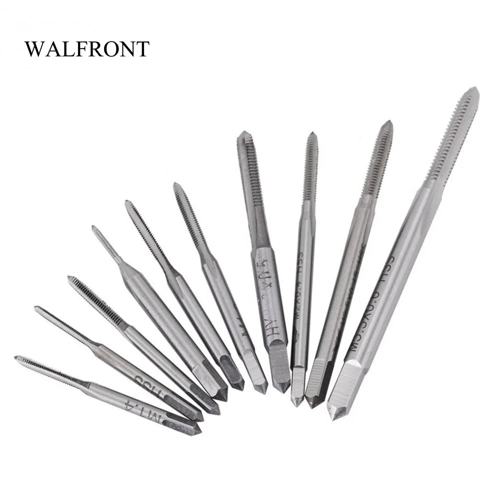 10pcs/ set HSS Mini Tap Thread Wire Tapping Threading Grinding Carving Tools