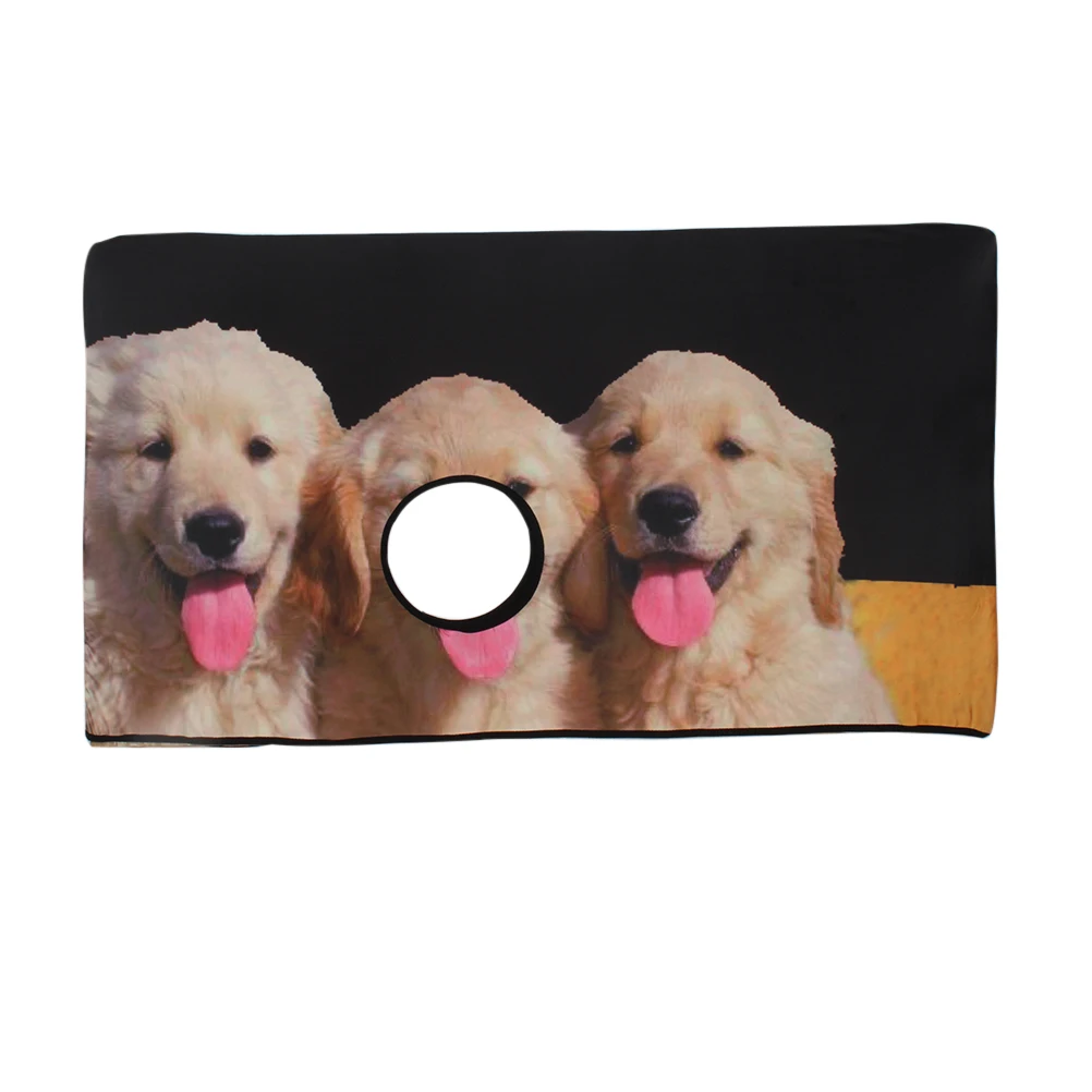 

1 Pc Stylish Unique Fashion Pet Car Window Curtain Fence Shade Cover for Pet dog Safety (Labrador) Car sunshade Cover