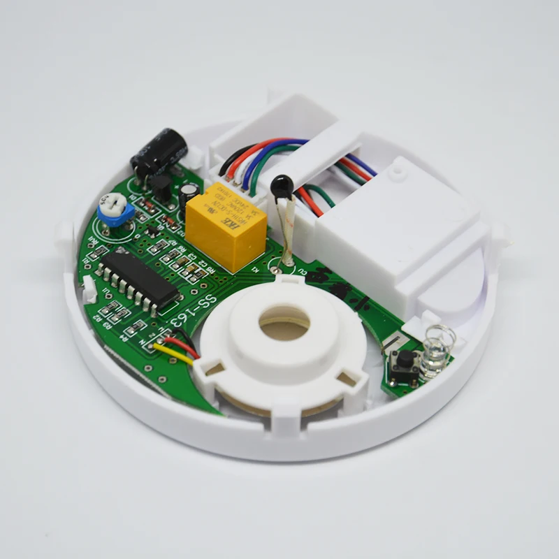 Detector de calor con cable, alarma de temperatura, sensor de fuego, 12VDC, para almacén, stock, protección de seguridad para habitación