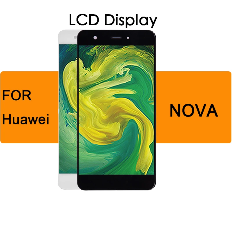ЖК дисплей в сборе дигитайзер сенсорного экрана с рамкой для Huawei Nova сменный экран