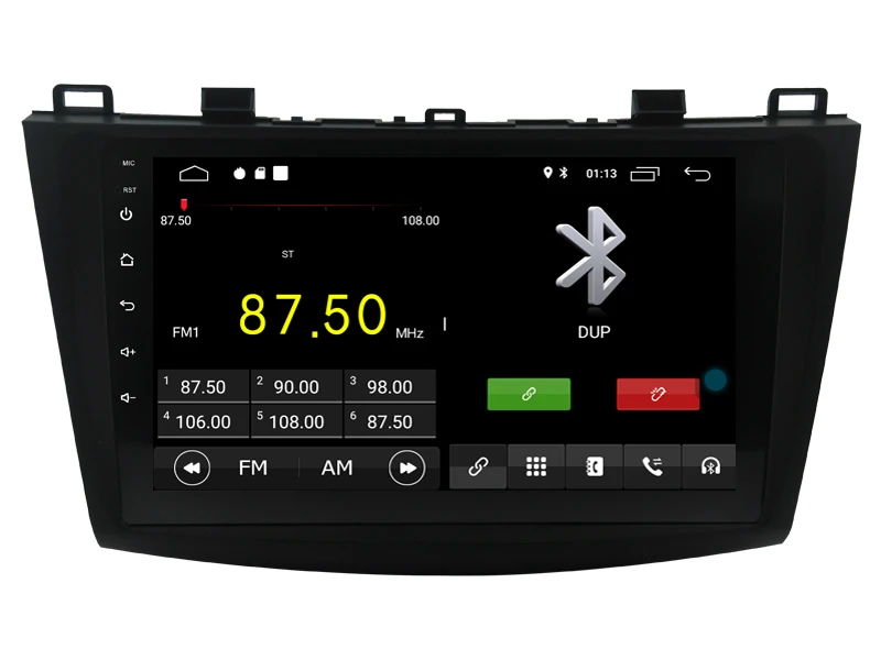 

OTOJETA DSP stereo android 9.1 car radio for Mazda 3 2013-2016 10.1" Gps navigation Full touch screen video player tape recorder