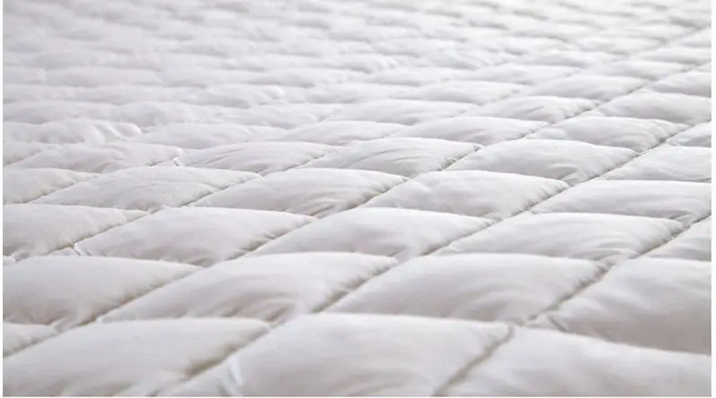 Белый Эластичный Защитный чехол для матраса, чехол для матраса, мягкое шлифовальное постельное белье из полиэфирного волокна, многоразмерный защитный коврик для матраса