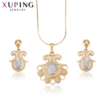 

Xuping Fashion Luxury Popular Style Set for Women Girls Hot Sell Jewelry Sets for Women Halloween Gifts 62116