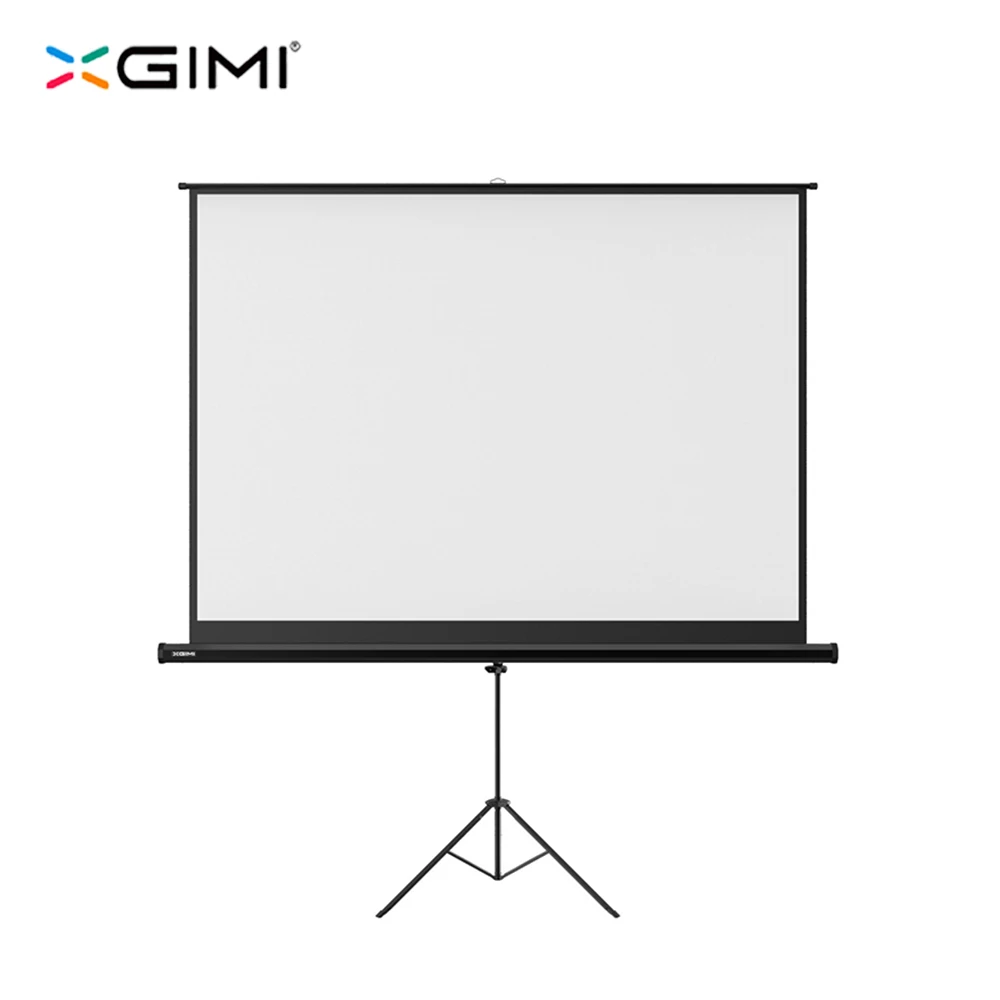 

Original XGIMI High Quality 100 inch 16:10 white Plastic Portable Projector HD Screen Folded Front Projection Bracket Screens