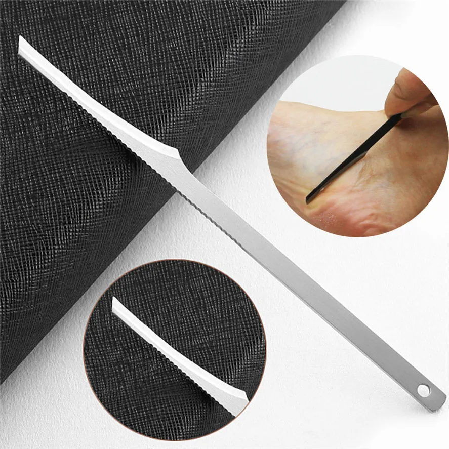 

New Nail Dead Skin Planer 1Pcs Pedicure Manicure Nail Cleaner Cuticle Grooming Dead Skin Planer 0708#30