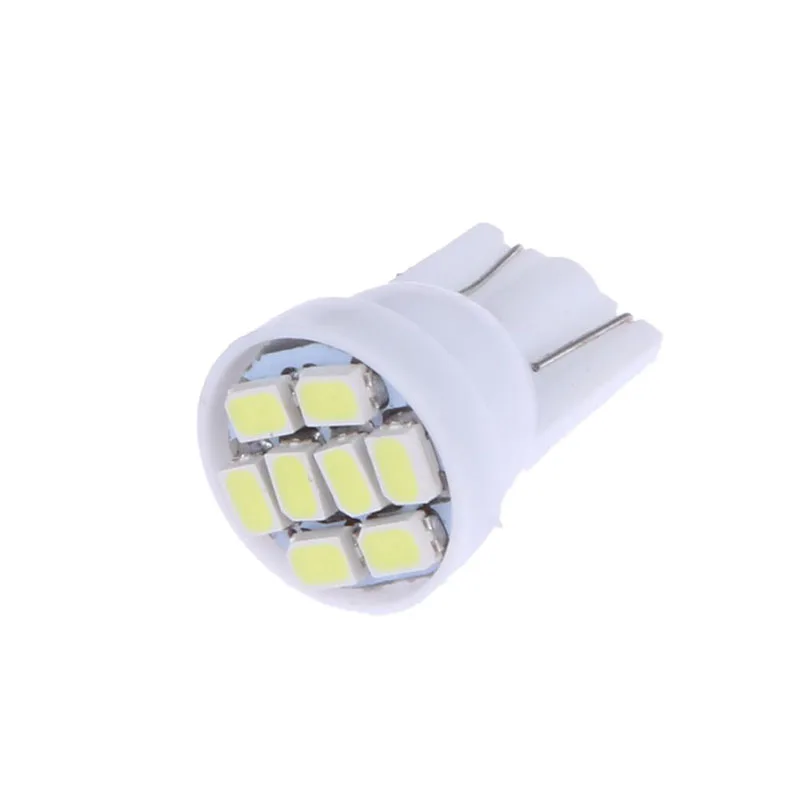 Продвижение белый светодиод T10 8SMD Автомобильные светодиодные 194 168 192 W5W 1206 smd супер