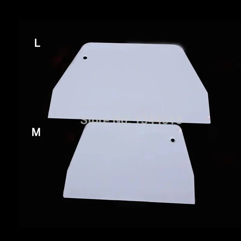 

2pcs/set Christmas Kitchen Tools Rectangle Shape Plastic Cake Smoother Cake Scraper Dough DIY Tools