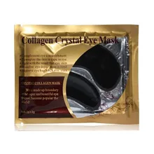 20pcs/lot Eye mask Black Eye Collagen Aging Wrinkle Under Crystal Gel Patch Anti Mask Beauty Mask Eye Bags Dark Circles