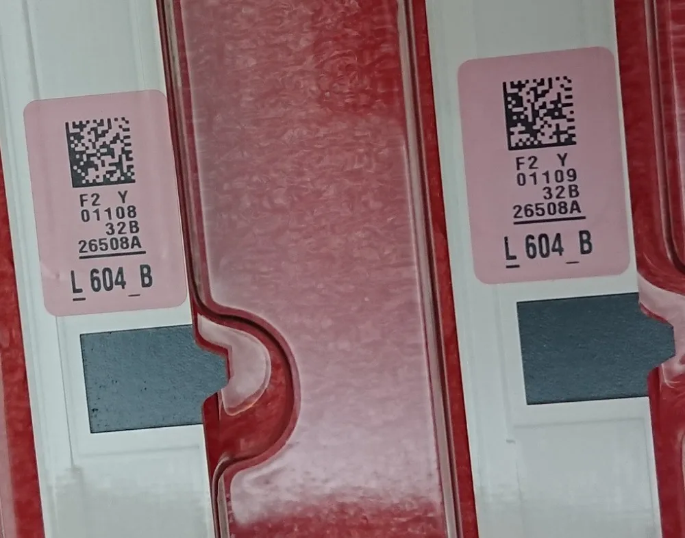 (Новинка оригинал) 5 комплектов = 25 шт. 9LED 65 см Светодиодная лента для Samsung UE32F5300